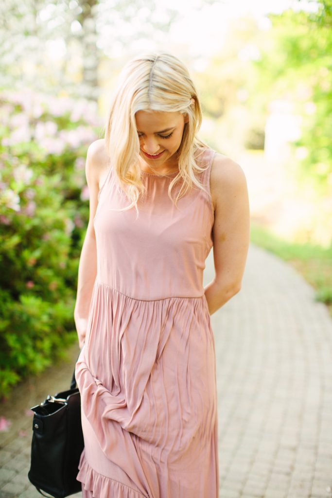 Pink Forever 21 Maxi Dress